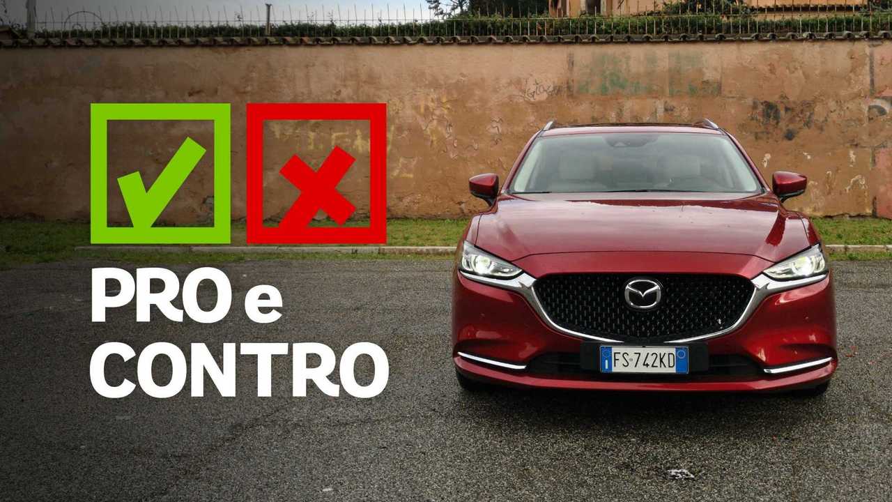 Mazda6 2.2L Skyactiv-D AT Exclusive, pro e contro