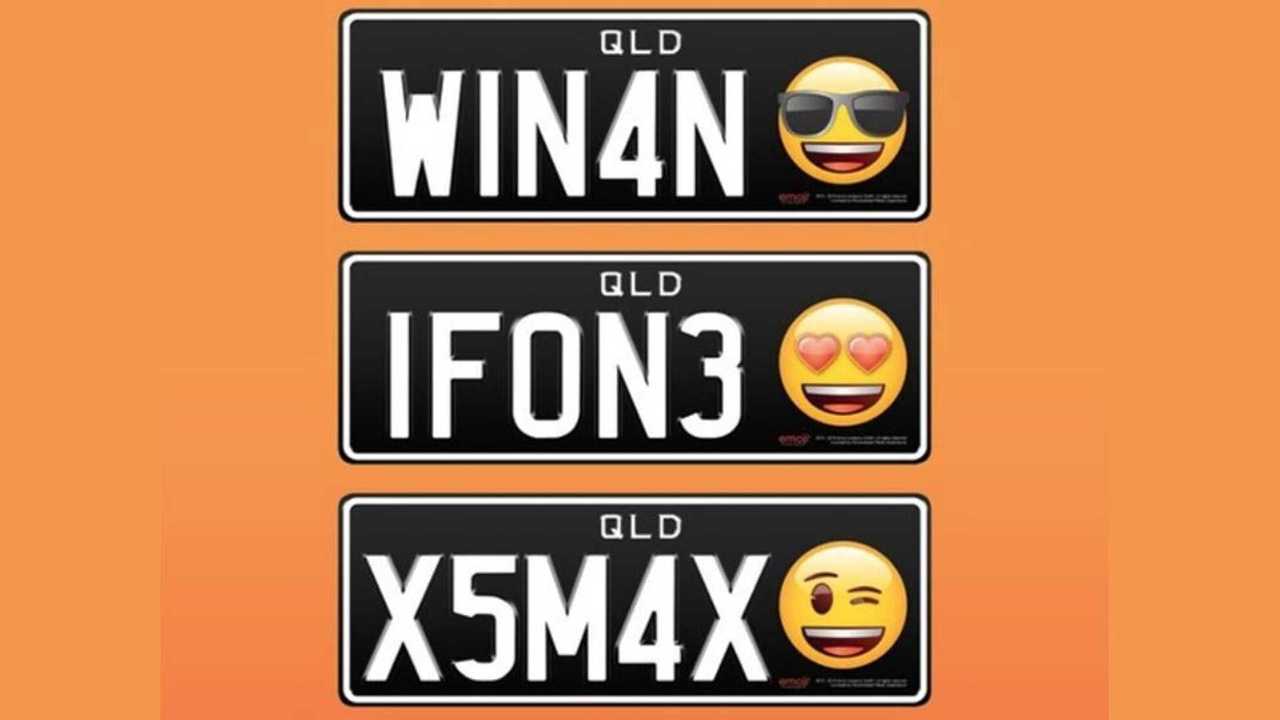 Avustralya Emoji Plakalar