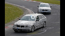 Nuova BMW Serie 5 Touring, foto spia