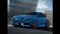 Peugeot 308 R Hybrid, prime immagini 