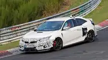 Scatti di tipo Mule Spy per test di tipo Civic Honda R