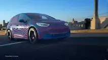Volkswagen ID.3 (geleakte BIlder in neuer Tarnfolie, 6. Mai 2019)