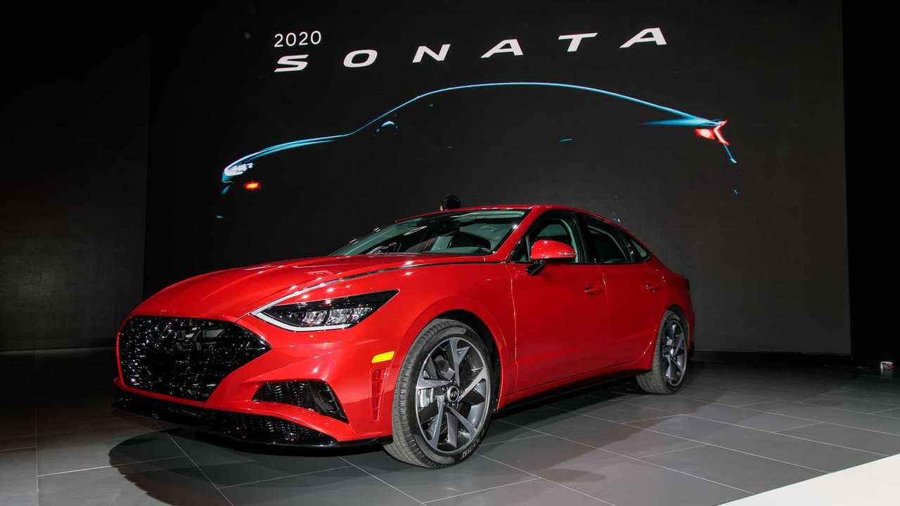 2020 Hyundai Sonata (США) на автосалоне в Нью-Йорке