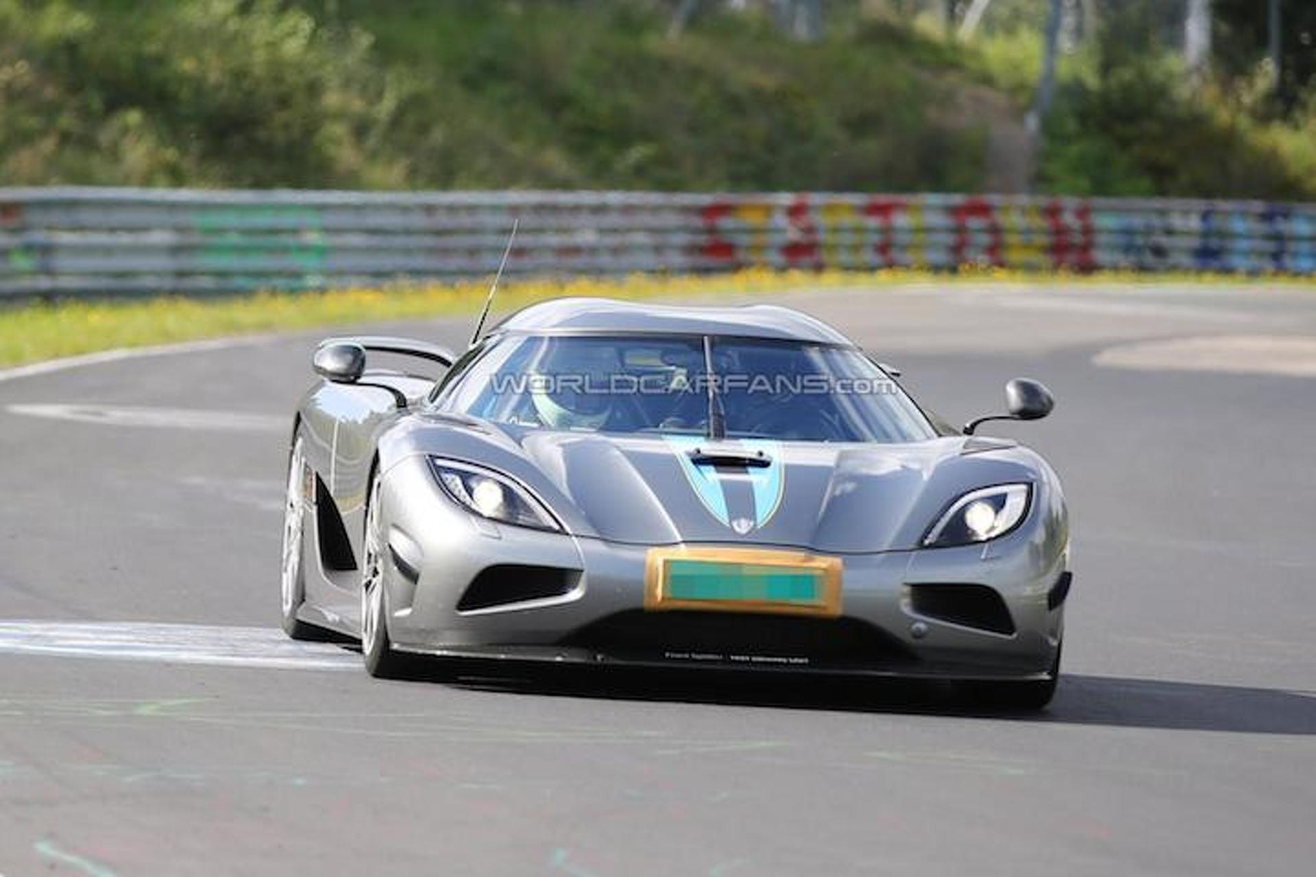 What is Koenigsegg Testing on the Nurburgring?