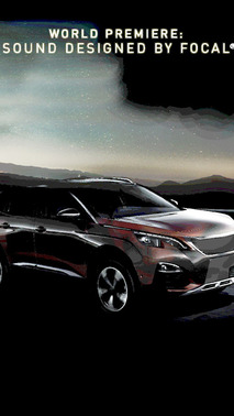 2016 Peugeot 3008 teaser (modified)