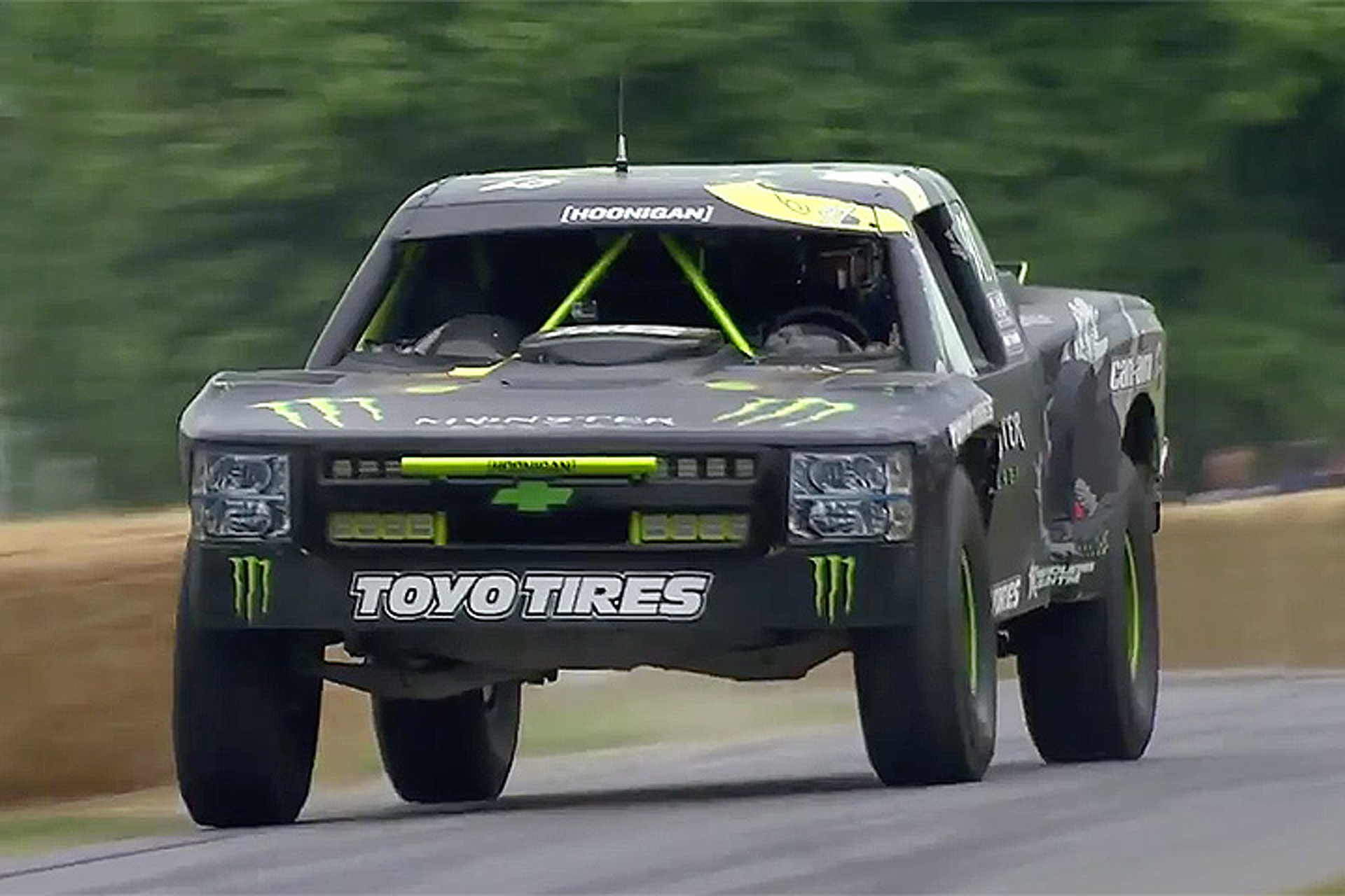 Watch BJ Baldwin Unleash his 800HP Chevrolet Trophy Truck