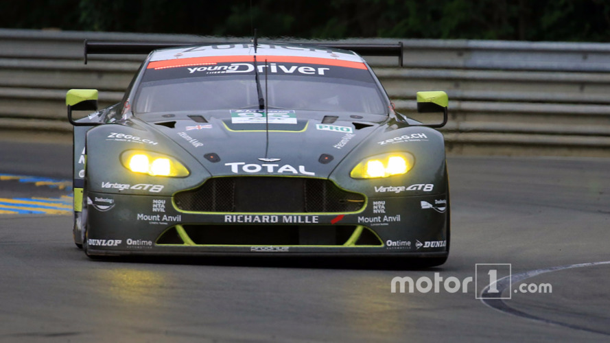 #95 Aston Martin Racing Aston Martin Vantage- Nicki Thiim, Marco Sorensen, Darren Turner