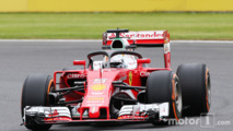 Sebastian Vettel, Ferrari SF16-H avec le Halo