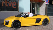 2017 Audi R8 Spyder spy photo
