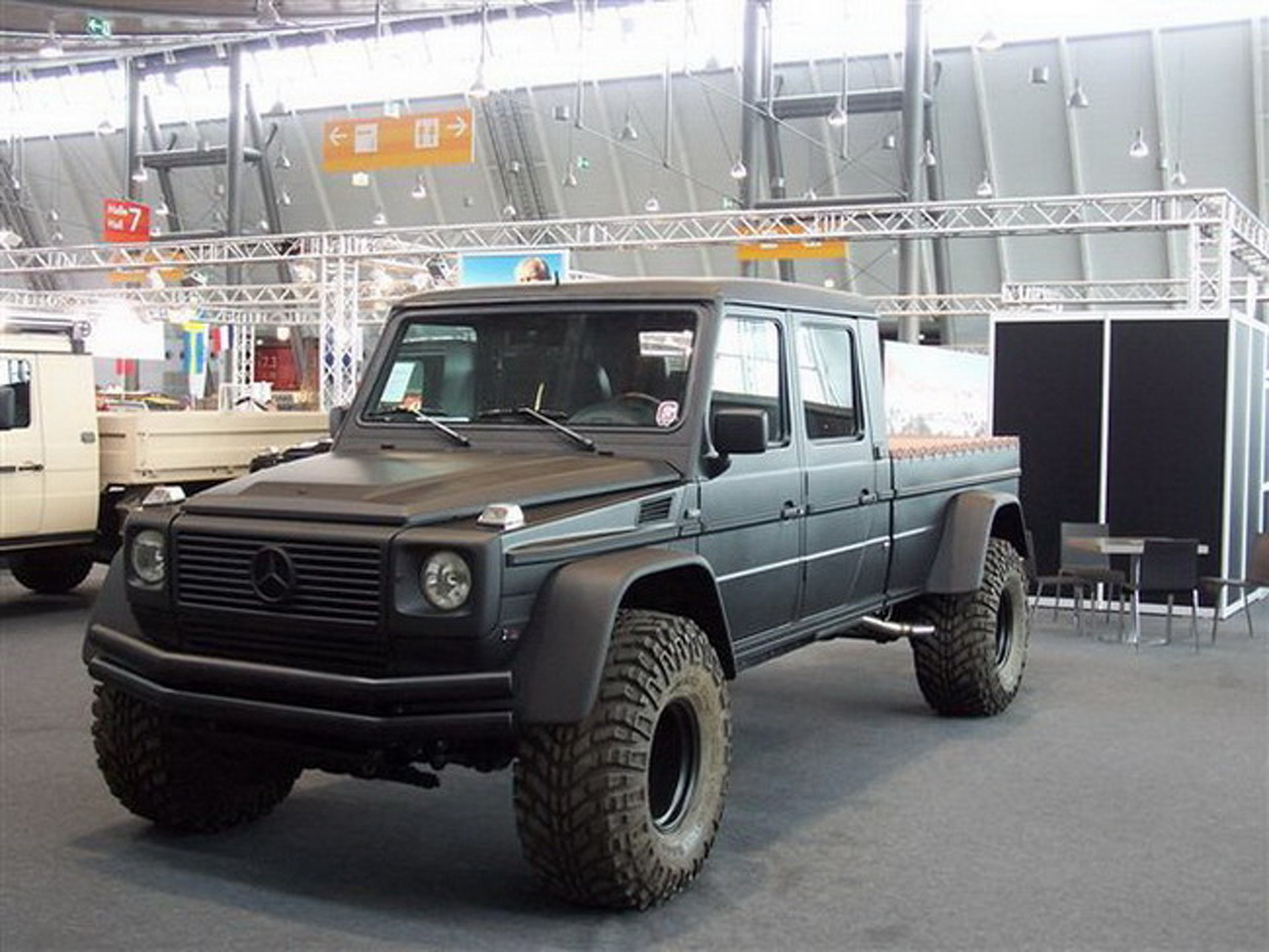 Jaw Dropper Mercedes G Wagon Pickup Is Ready To Destroy Jaw Dropper Mercedes G Wagon Pickup Is Ready To Destroy