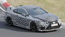 Lexus RC F GT spy photo