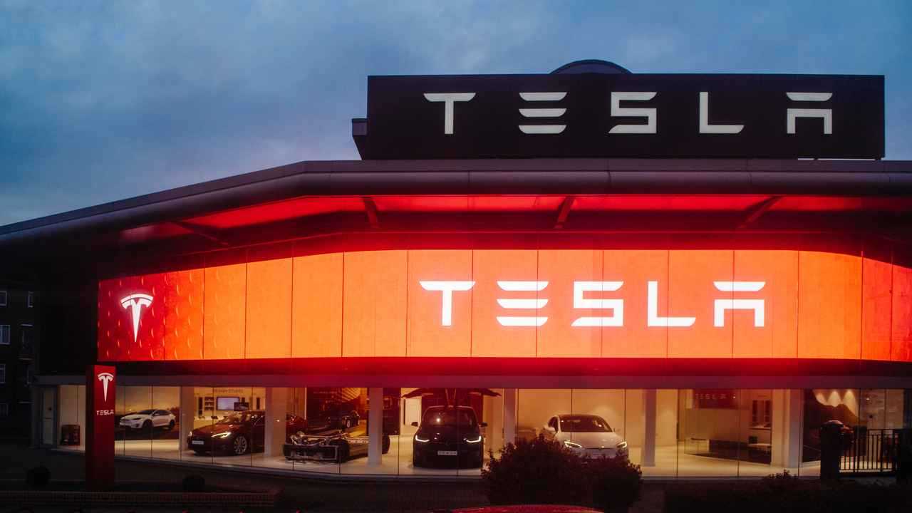 Tesla Motors London showroom