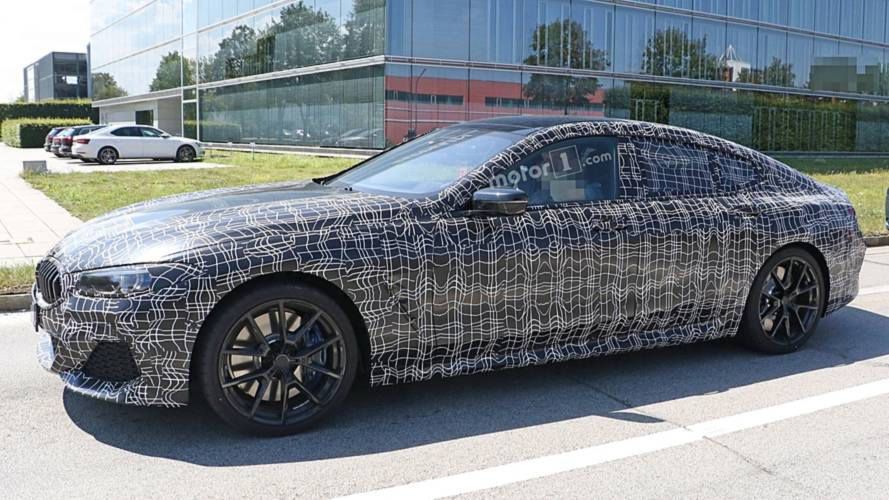 BMW 8 Series Gran Coupe spy photo