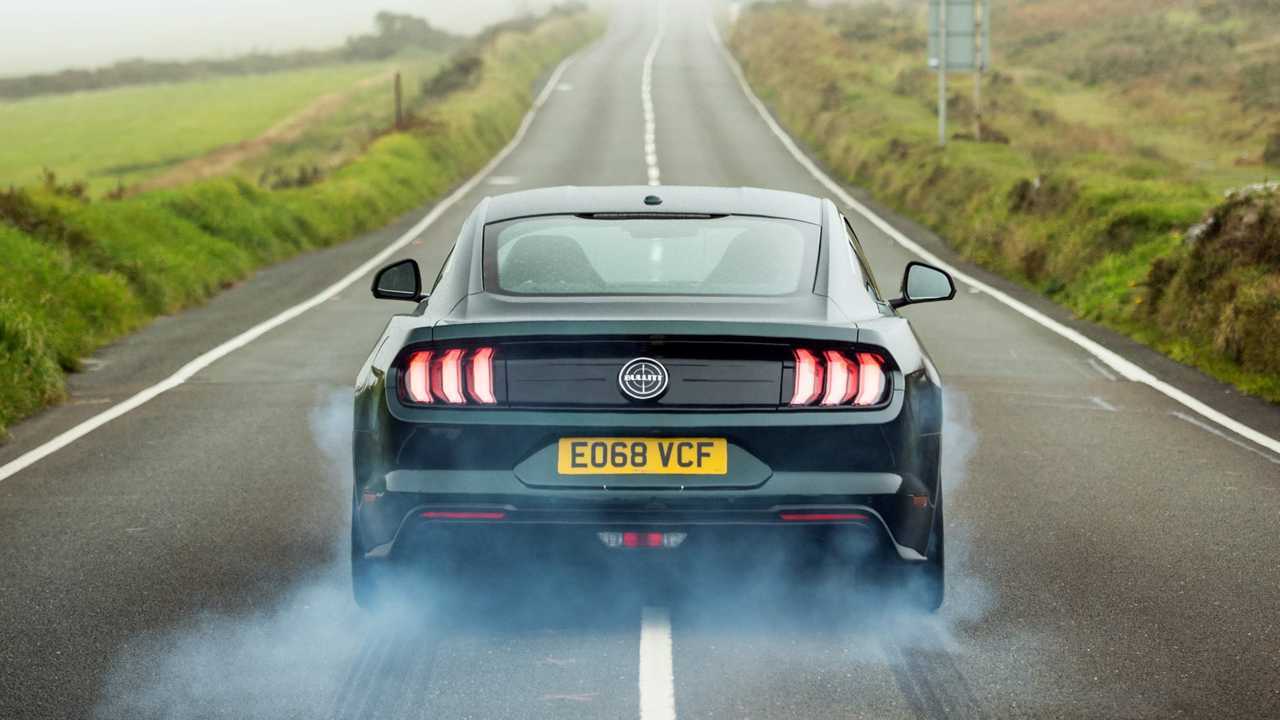Ford Mustang Bullitt en la isla de Man