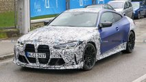 BMW M4 CSL Spy Photos