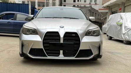 You van now give your BMW E60 5 Series the M3's big grille treatment