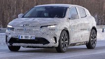 Renault Megane Electric Spy Photos