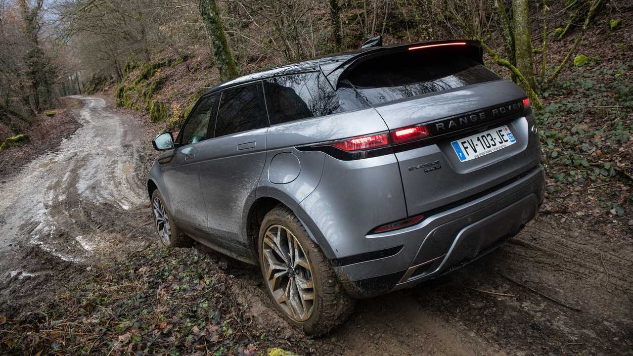 Essai Land Rover Evoque P300e