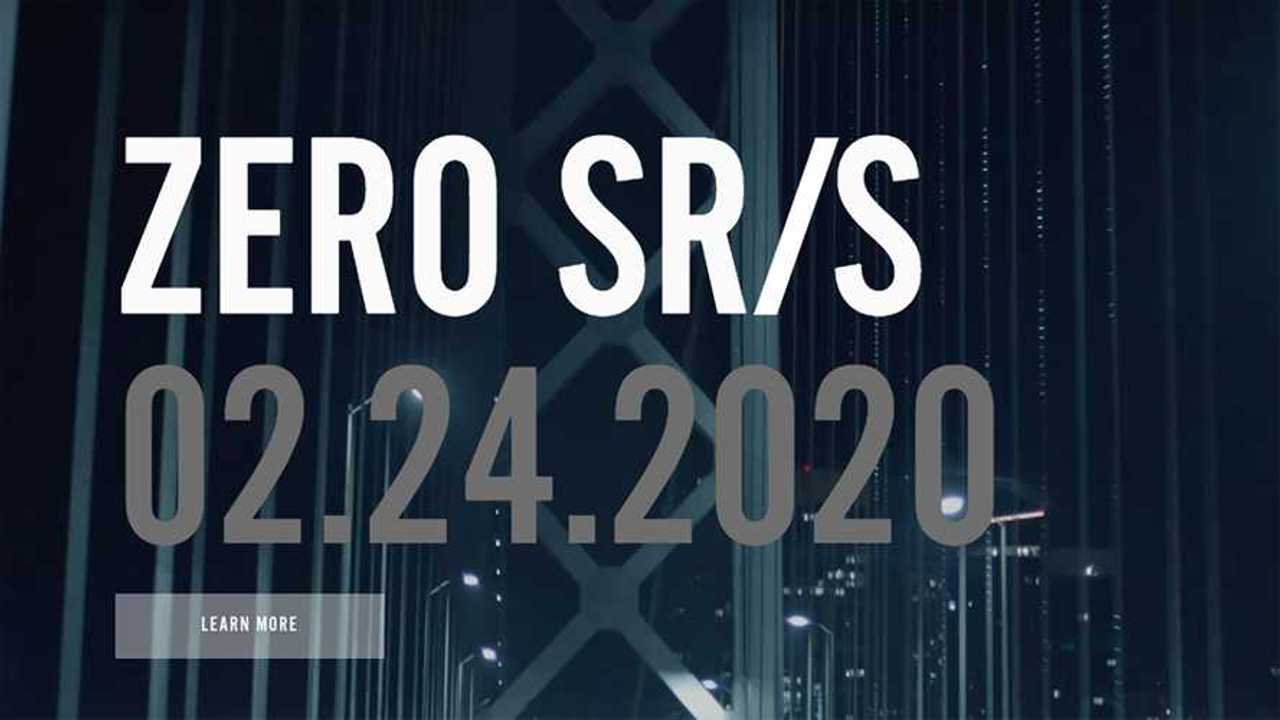 Zero SR/S Teaser 1