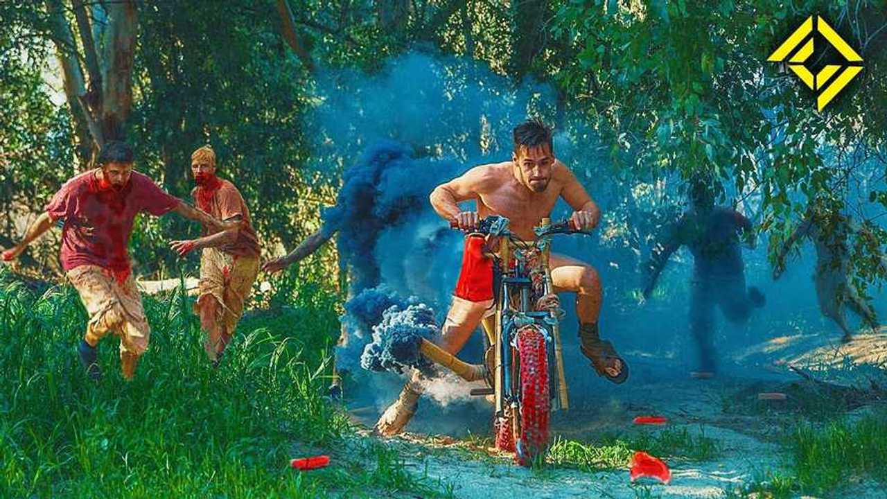 Bamboo Bike For Zombie Apocalpyse