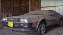 Delorean abandonado durante 32 años
