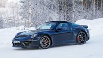 Porsche 911 Targa Spy Shots
