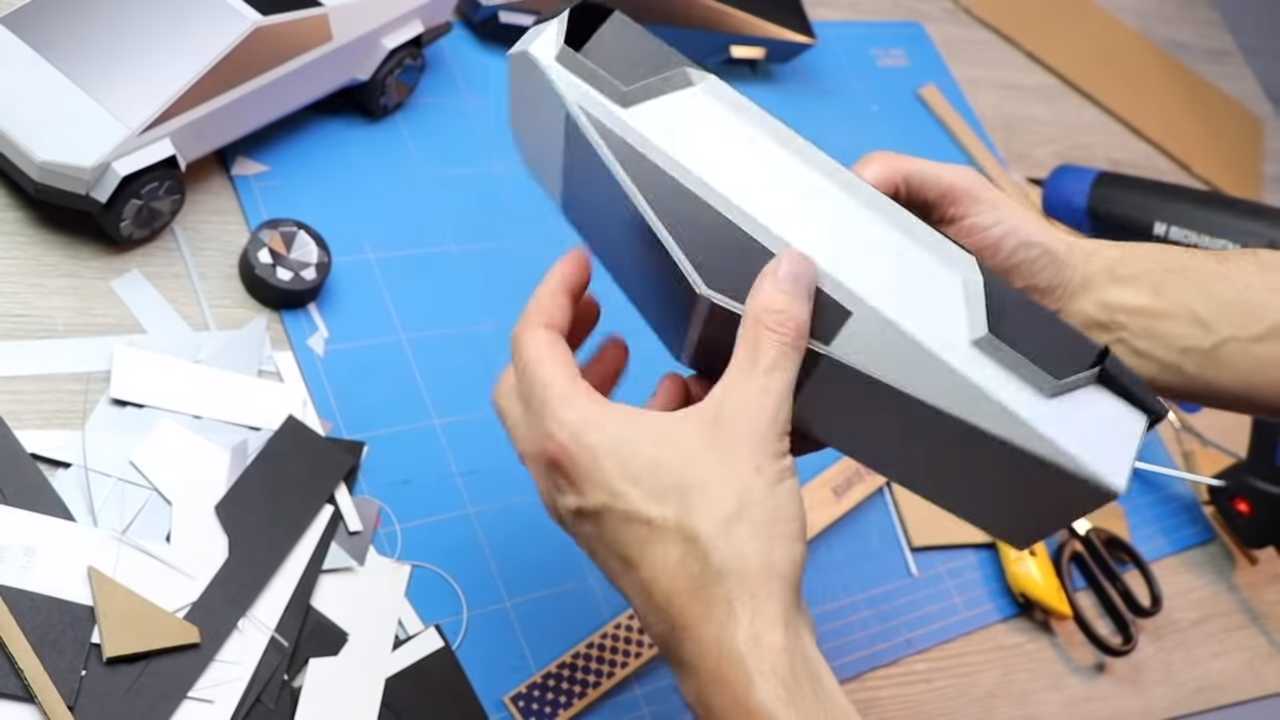 Rush For The Chance To Build Your Papercraft Tesla Cybertruck For Free!