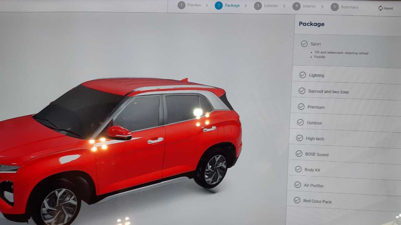 Simulator Custom My Own Creta di booth Hyundai GIIAS 2021.