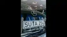 Konrad Adenauers letzter Dienstwagen im Mercedes-Benz Museum