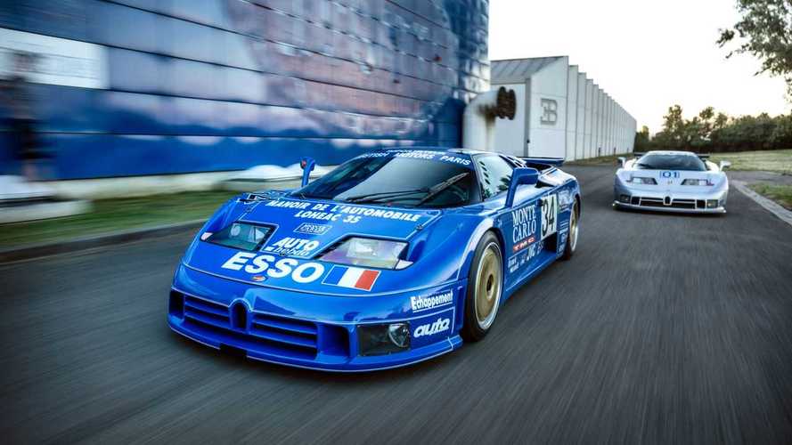 Bugatti EB110, la belle bleue des 24 Heures du Mans 1994