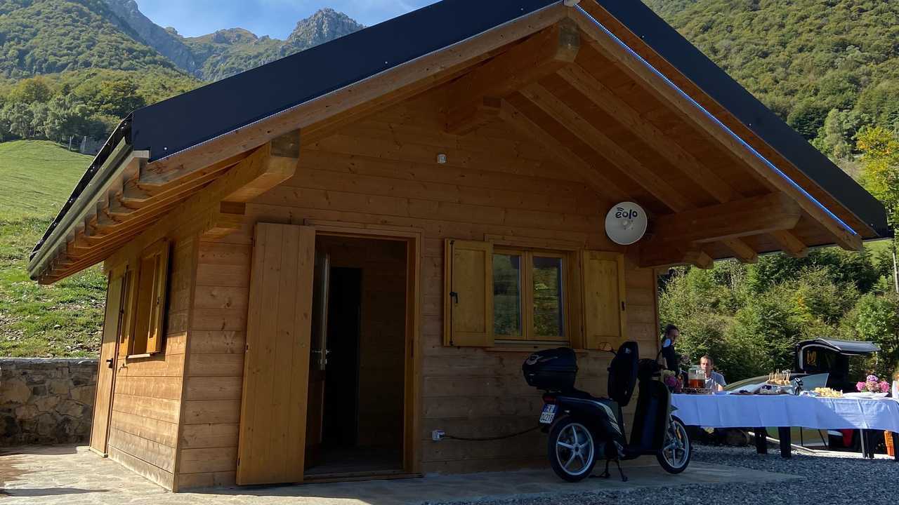 eV-Chalet! a Morterone