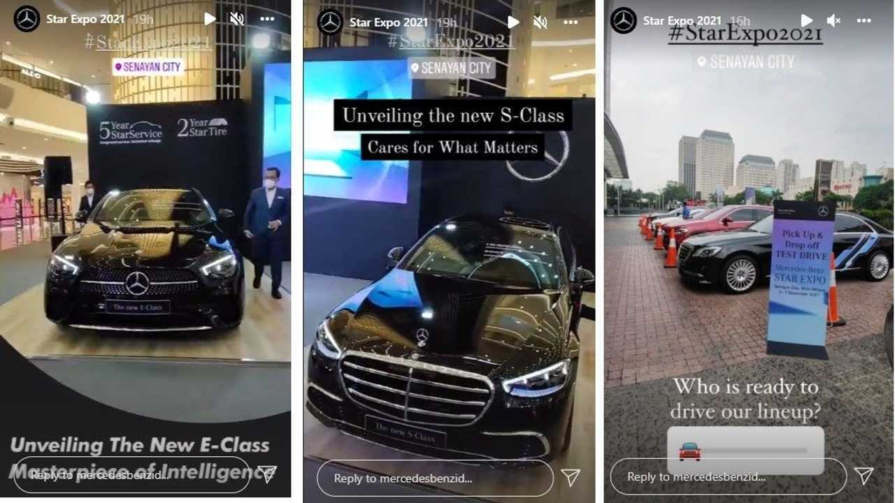 New E-Class dan S-Class di Star Expo Jakarta