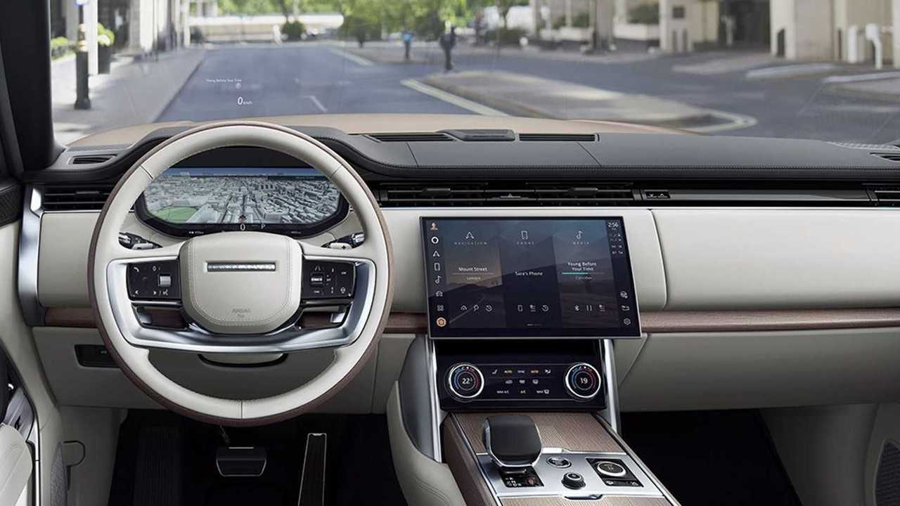 Nuova Range Rover 2022 interni