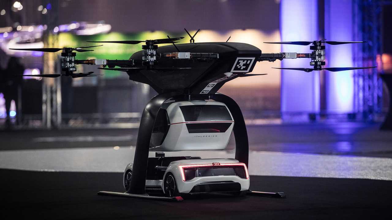Audi taxi autónomo volador