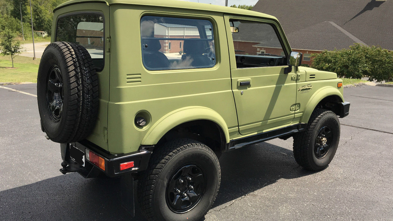 You’ll be doing flips for this handsome 1986 Suzuki Samurai