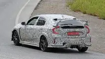 Spyshot de la Honda Civic Type R 2018