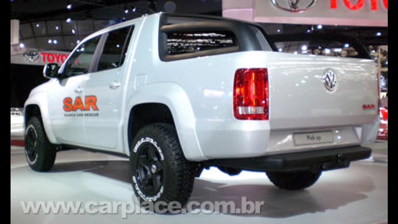 Salão do Automóvel 2008 - Nova Pick-up Robust da VW chega ao Brasil em 2009