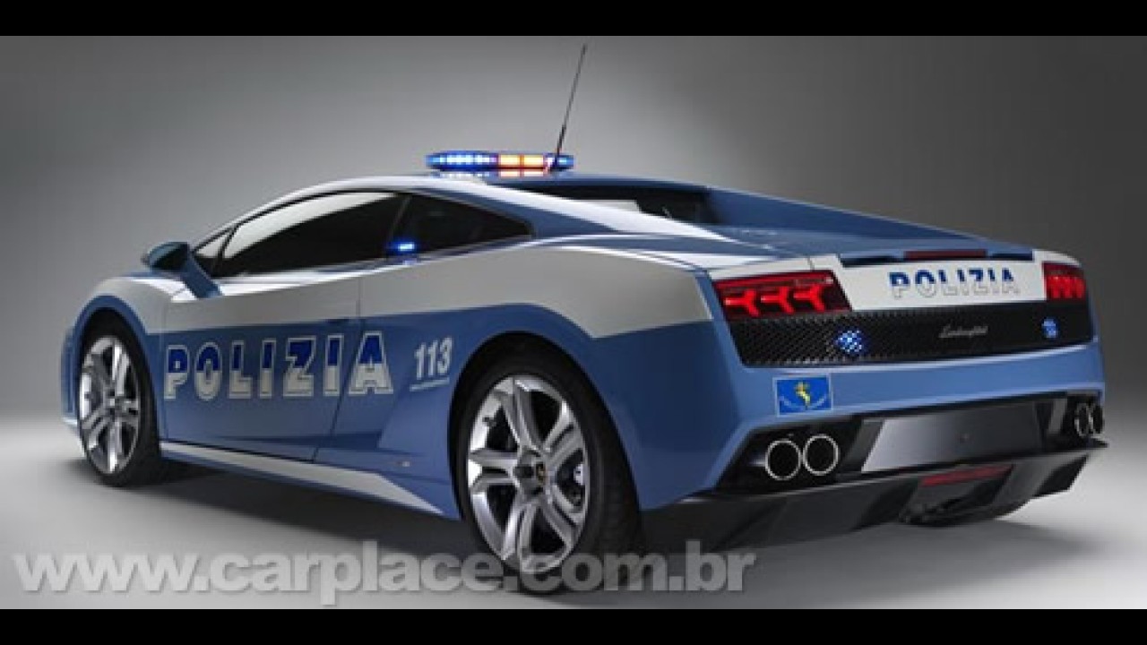 Polícia da Itália ganha nova viatura - Um Lamborghini Gallardo de 560 cavalos!!