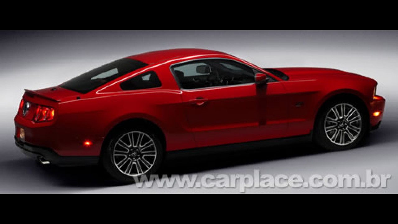 Ford apresenta o novo Mustang GT 2010 - Potência do V8 sobe para 319 cavalos