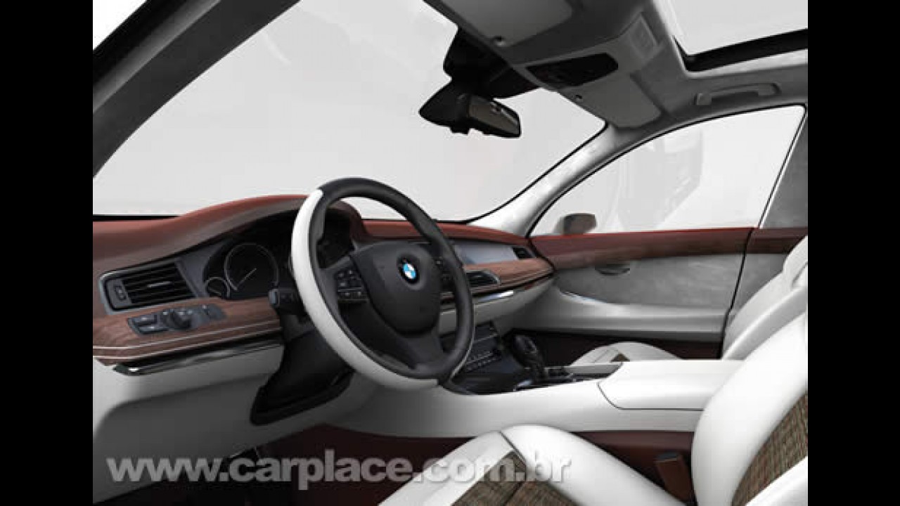 BMW Série 5 Gran Turismo Concept 2009 é mistura de coupé, sedã e utilitário