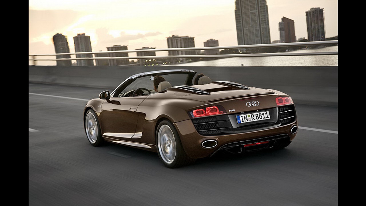 Salão de Frankfurt: Veja fotos oficiais do Novo Audi R8 Spyder
