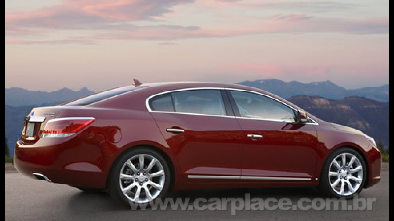 Salão de Detroit: Buick LaCrosse 2010 é a versão norte-americana do Insignia
