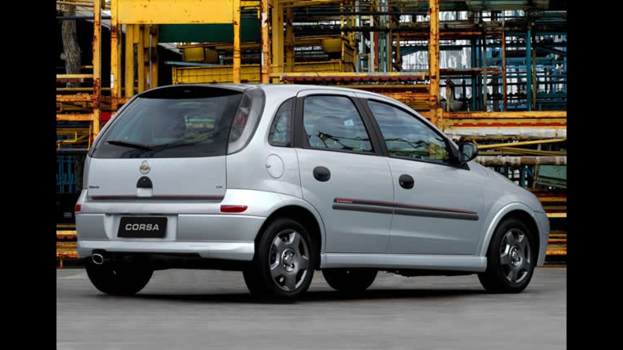 Chevrolet lança séries especiais Celta e Corsa Energy e Meriva Geo