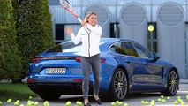 2017 Porsche Panamera Turbo with Angelique Kerber