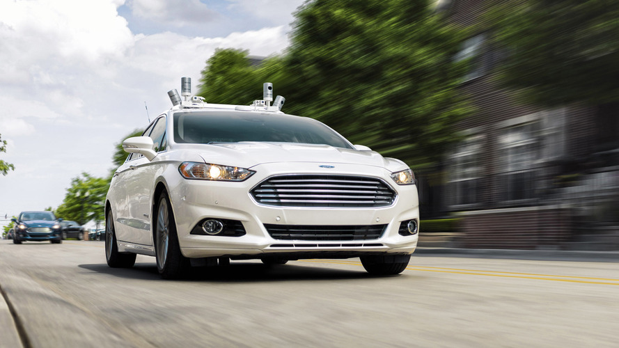 Ford Fusion Hybrid autonomous test car