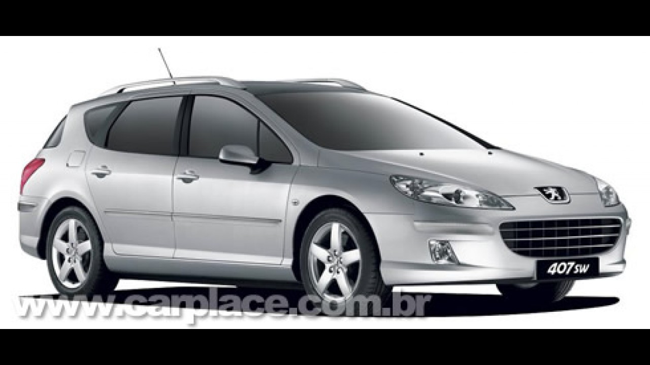Peugeot lança linha 2008 do 407 sedan e SW com preços a partir de R$ 87,5 mil