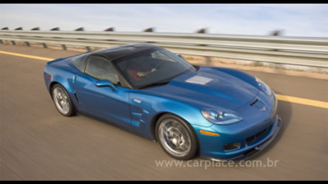 Chevrolet divulga fotos do Corvette ZR1 2009 de 620 cavalos de potência