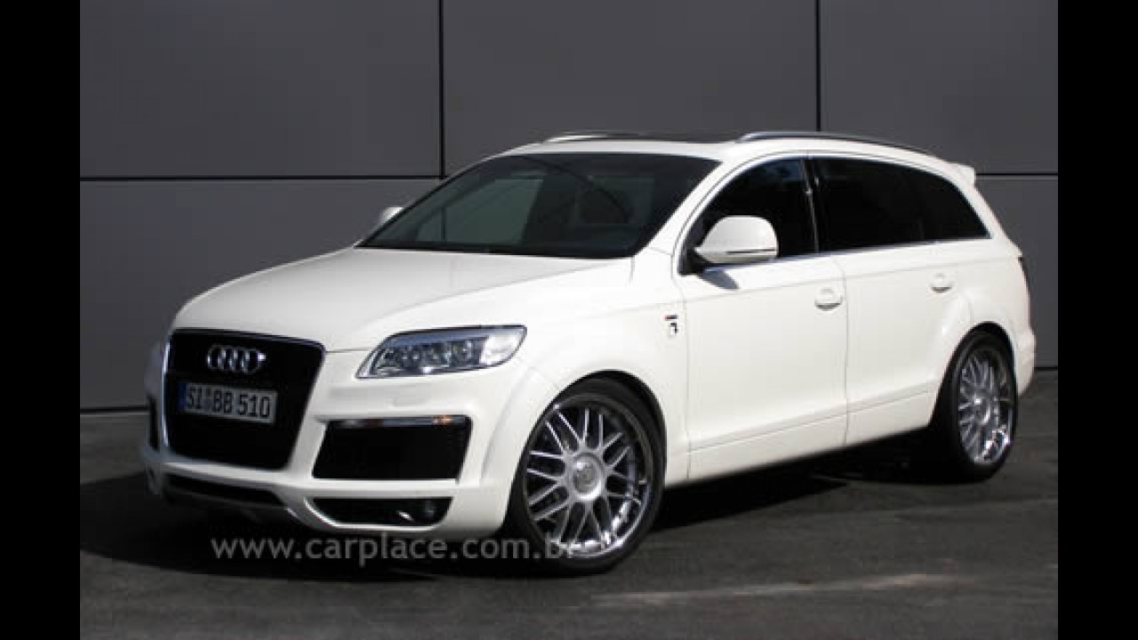 Audi Q7 4.2 TDI preparado pela B&B traz rodas de 23" e potência de até 395 CV