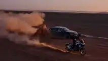 BMW X5 On Monza Desert Track