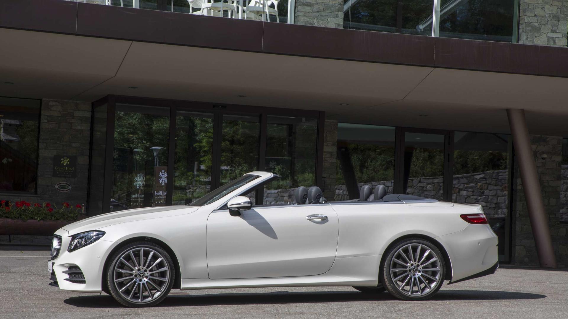 2018 Mercedes Benz E Cl Cabriolet Review Refined Glamour